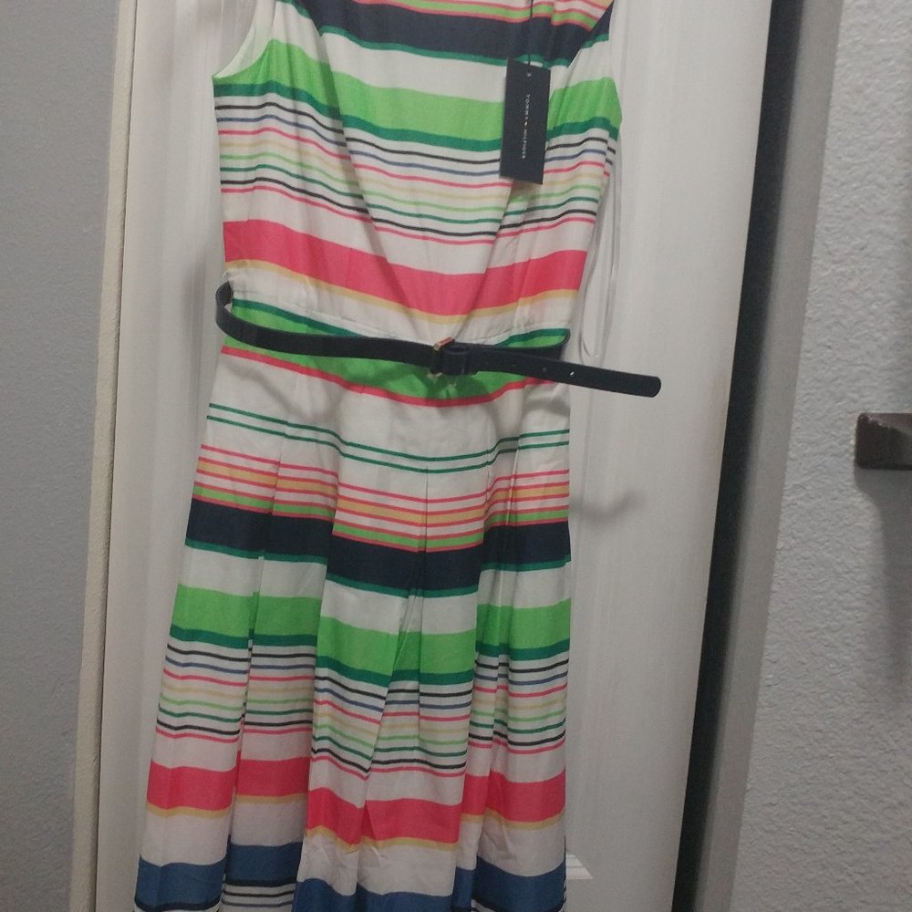 Tommy Hilfiger Stripe Sleeveless Dress - Picture 3 of 3